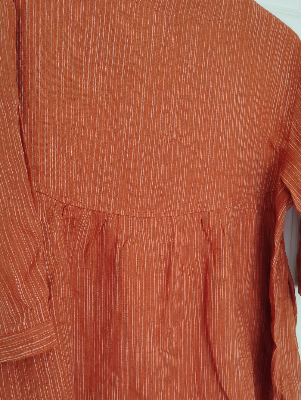 NWT Lintico 100% Linen Round Neck Artistic Stripe Top FLORENCE - Picture 10 of 15